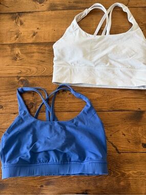Pair of 2 Lululemon bras - Blue & White